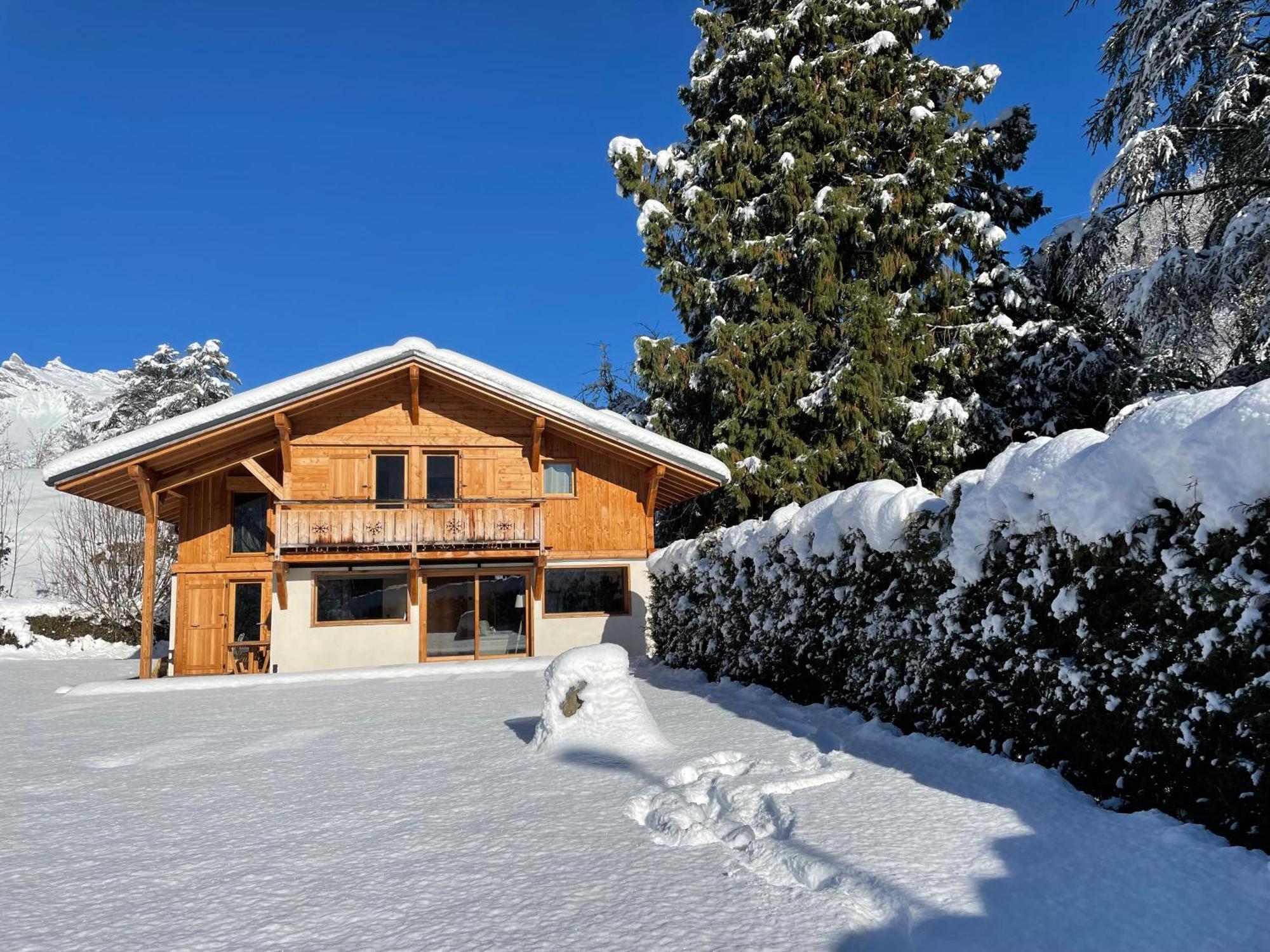 Prestigious Chalet サン・ジェルヴェ・レ・バン エクステリア 写真